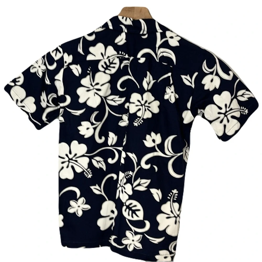 Boys 10 Made In Hawaii RJC New With Tag Hawaiian Short Sleeve Button Down Shirt